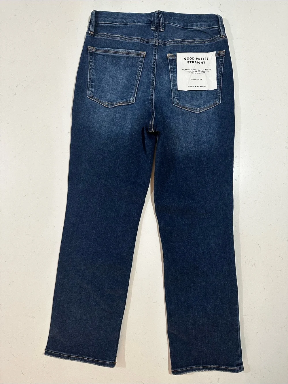 NWT Good American Good Petite Straight Jeans - Size 6-12
